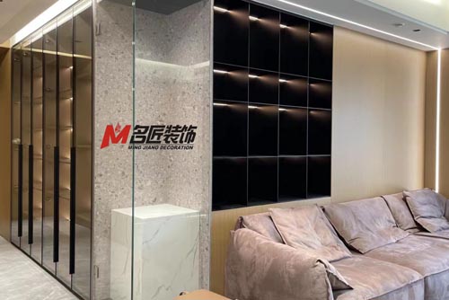 柳州市興怡園現代簡約風格三居室裝修案例